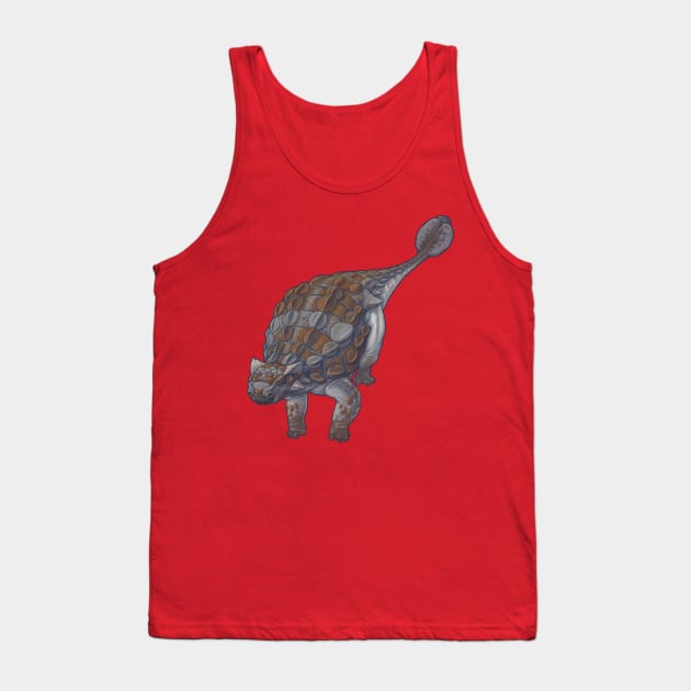 Ankylosaurus magniventris Tank Top by CoffeeBlack